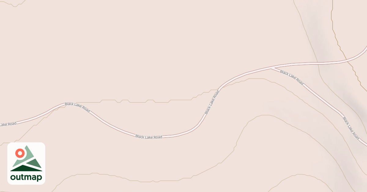 Map of BLACKS LAKE