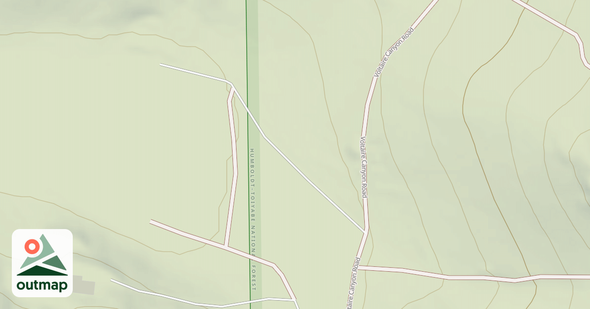 Map of DRY LAKE ROAD SPUR D