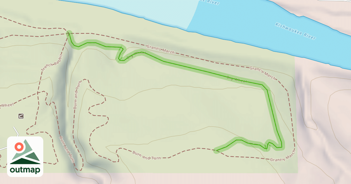 Map of Big Wheel