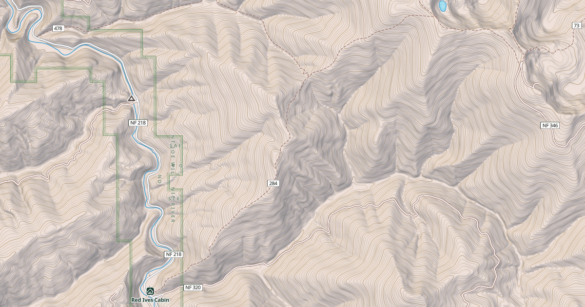 Map preview of Indian Peak