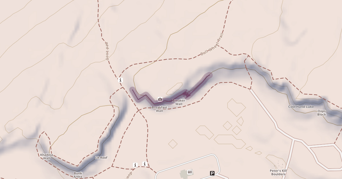 Map preview of Peterskill Middle Cliff