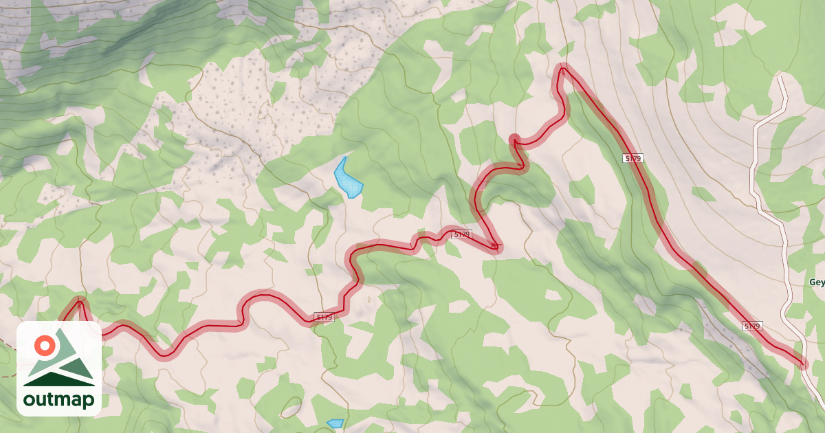 Map of Moonlight Meadows Trail