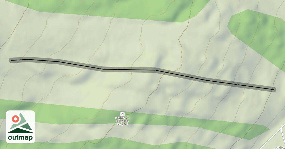Map of Abénaquis