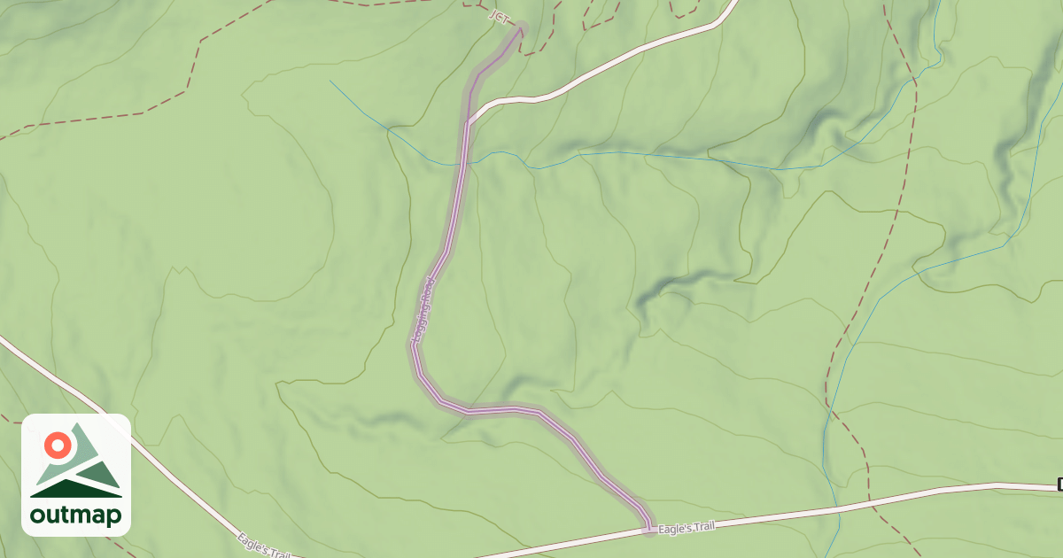 Map of Logging Road