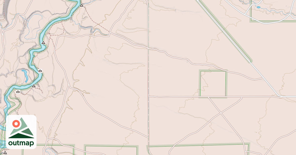Map of FS COUNTY 1 ROAD