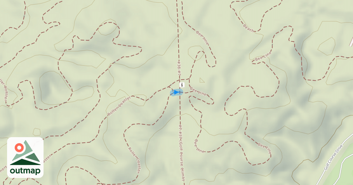 Map of Roller Coaster
