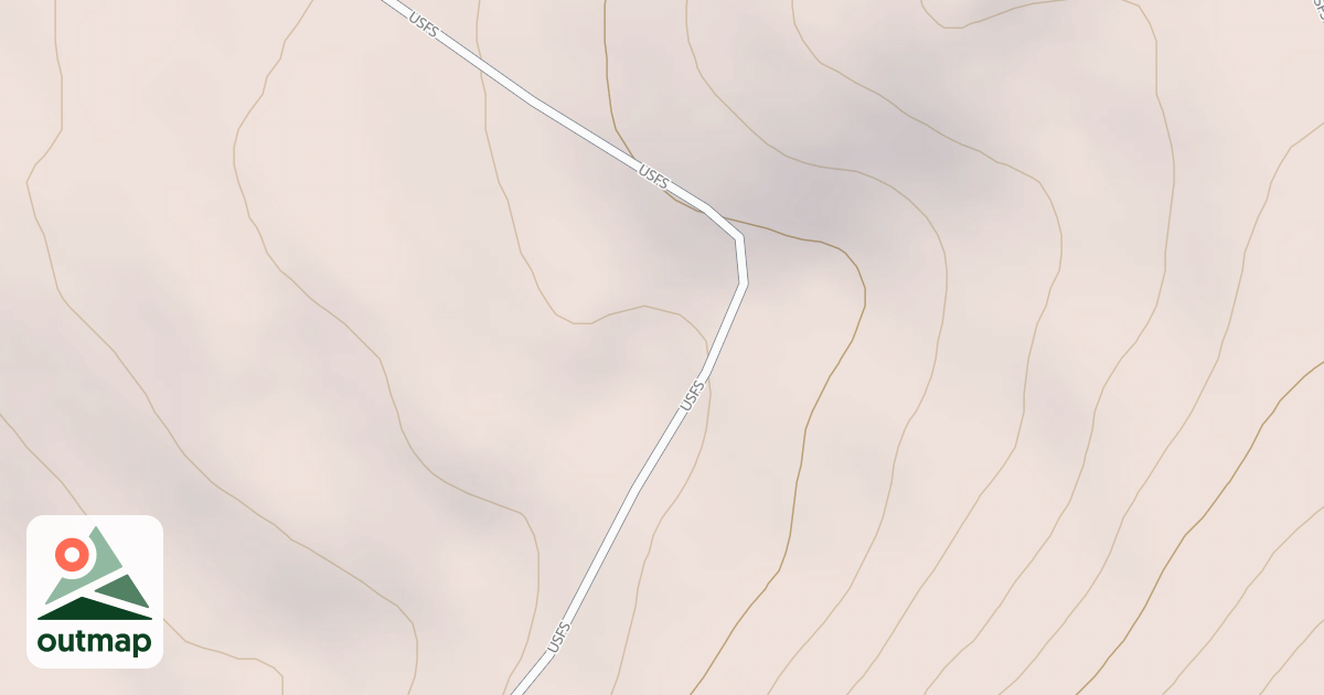 Map of West Cone Road