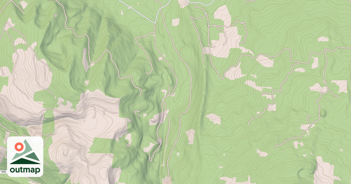 Map of BEAR CREEK