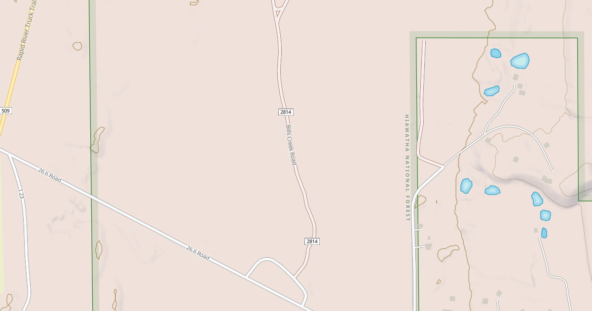 Map preview of BILLS CREEK
