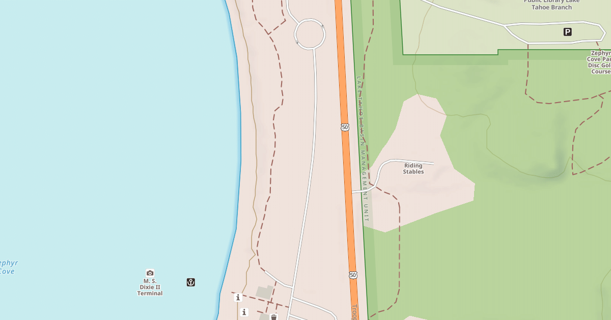 Map preview of ZEPHYR COVE RESORT B SPUR