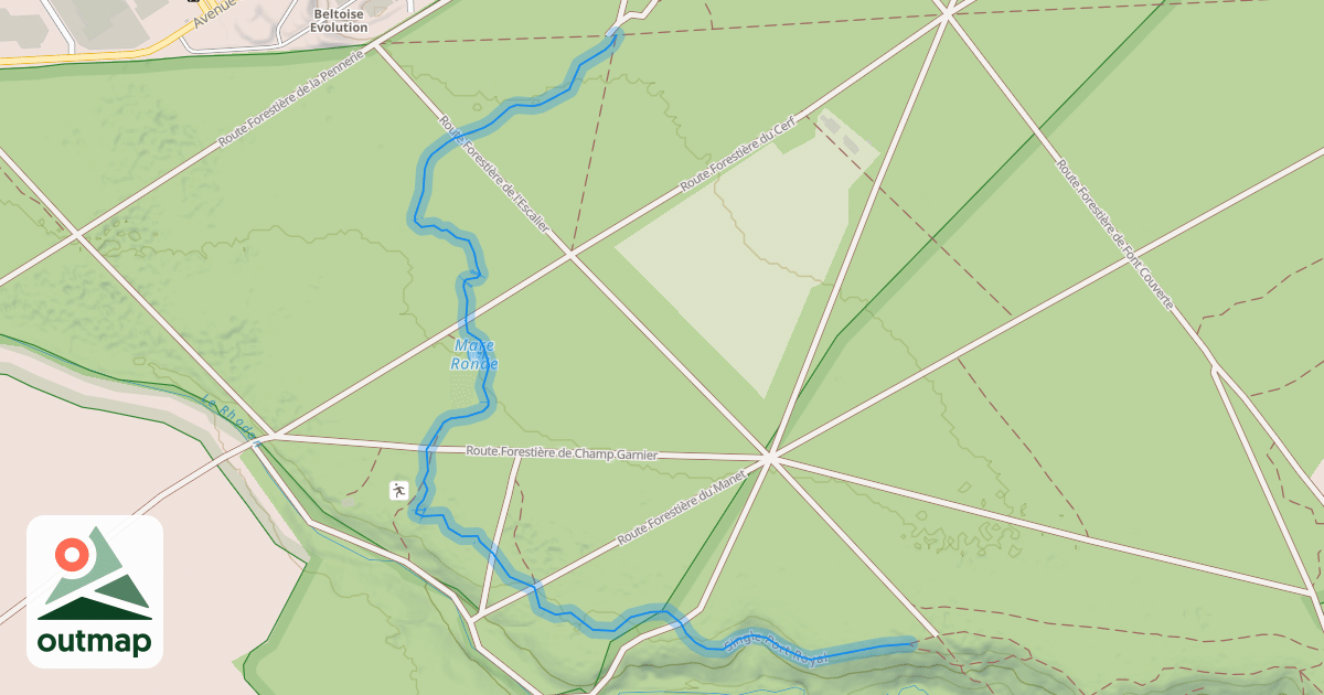 Map of Single Port Royal