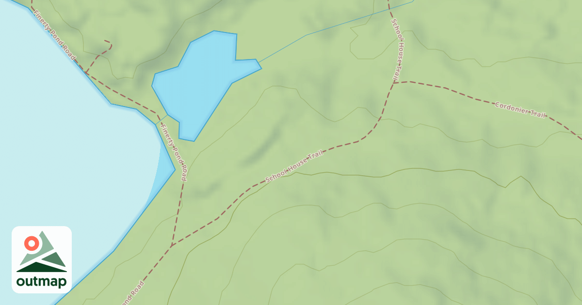 Map of Finerty Trail