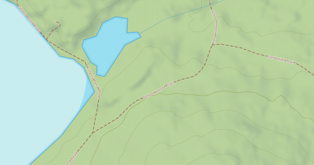 Map preview of Finerty Trail