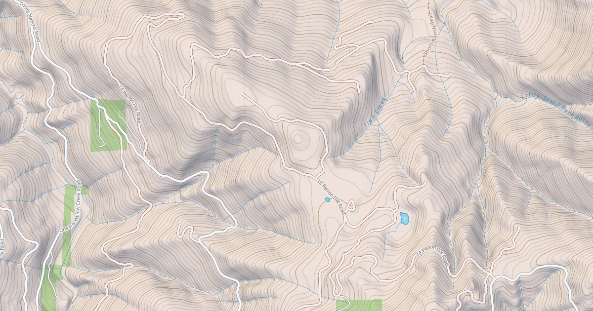 Map preview of LE PERRON FLAT
