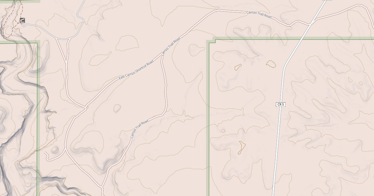Map preview of CARRIZO TRAIL
