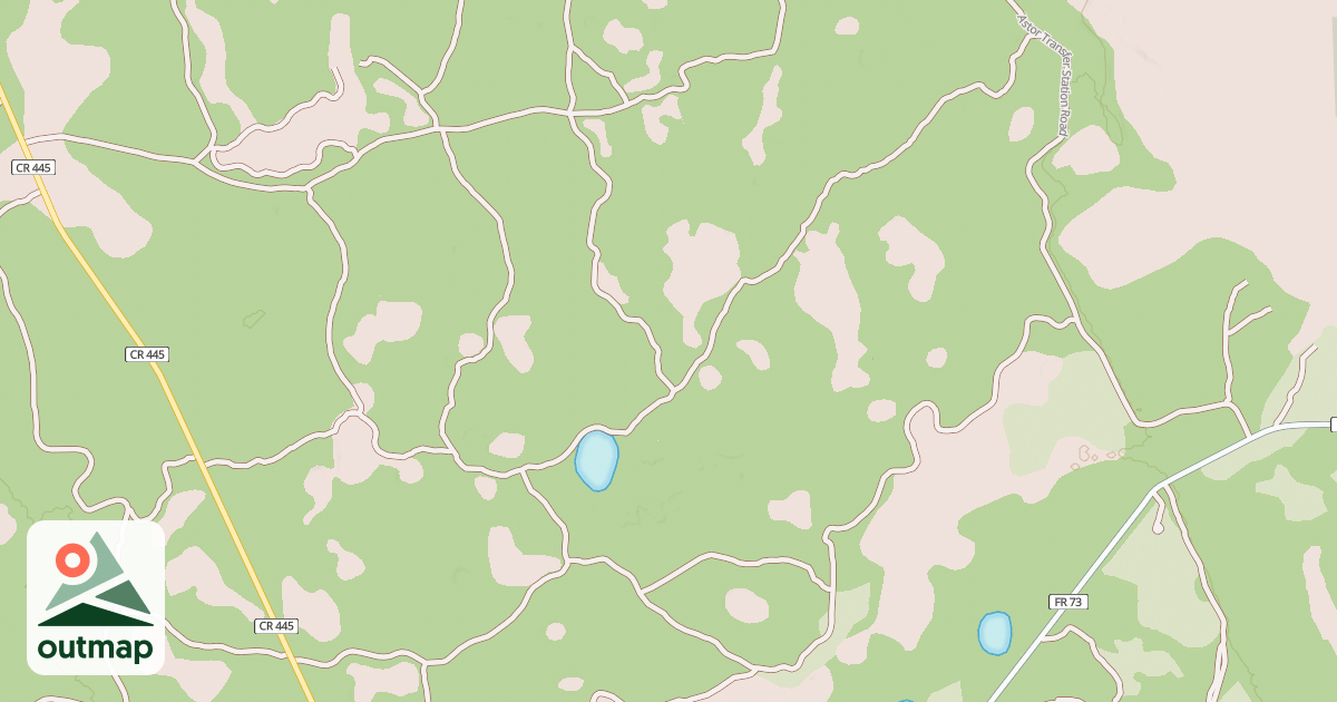 Map of USFS Motor Vehicle Use Map Roads {37F4BCCA-ACE3-4EE0-AE9B-A3B96B072702}