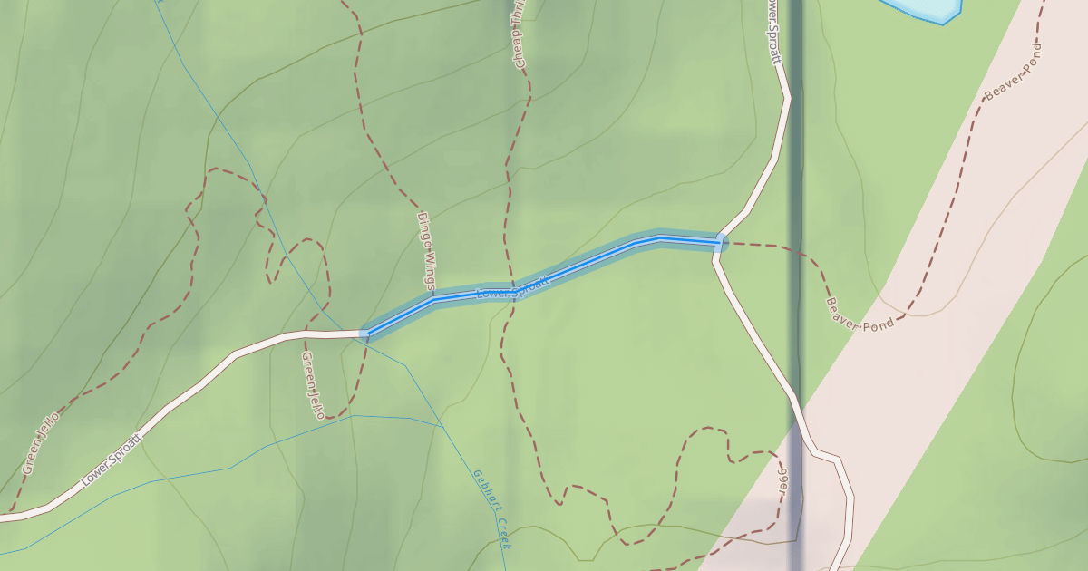 Map preview of Lower Sproatt