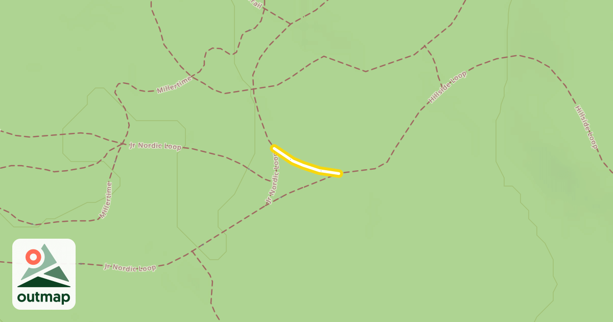 Map of Hillside Loop