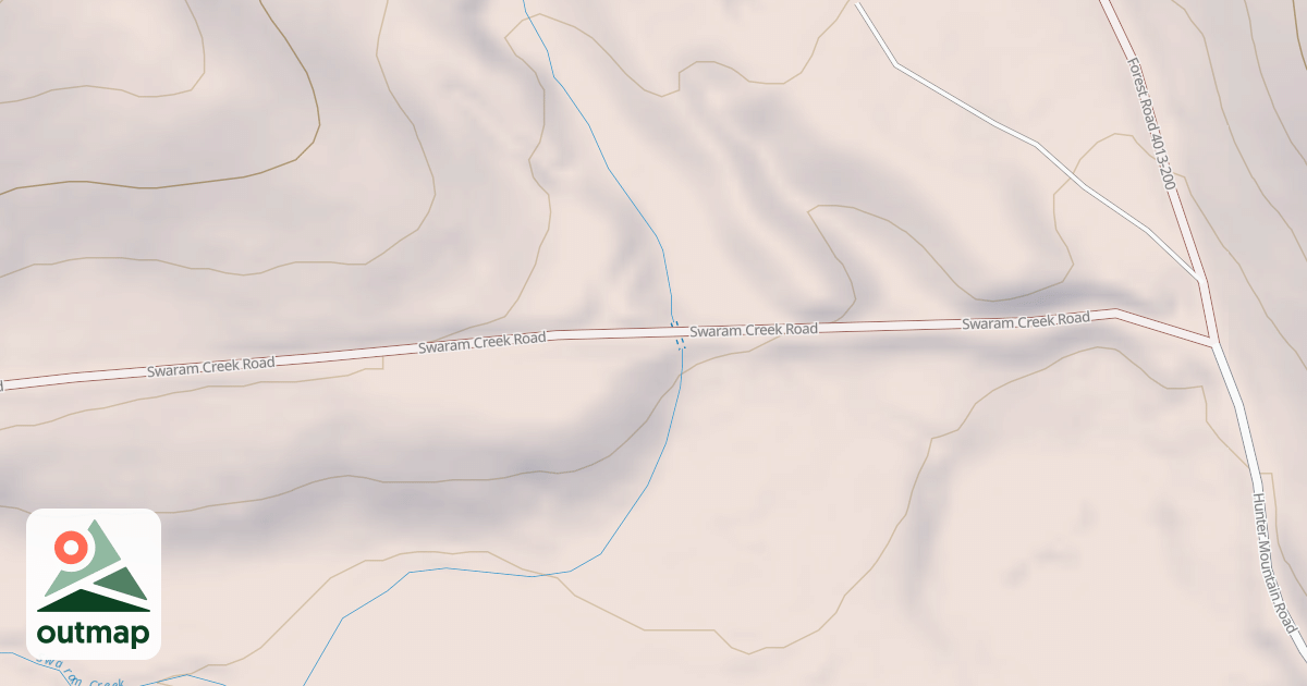 Map of GOOSEBERRY CREEK