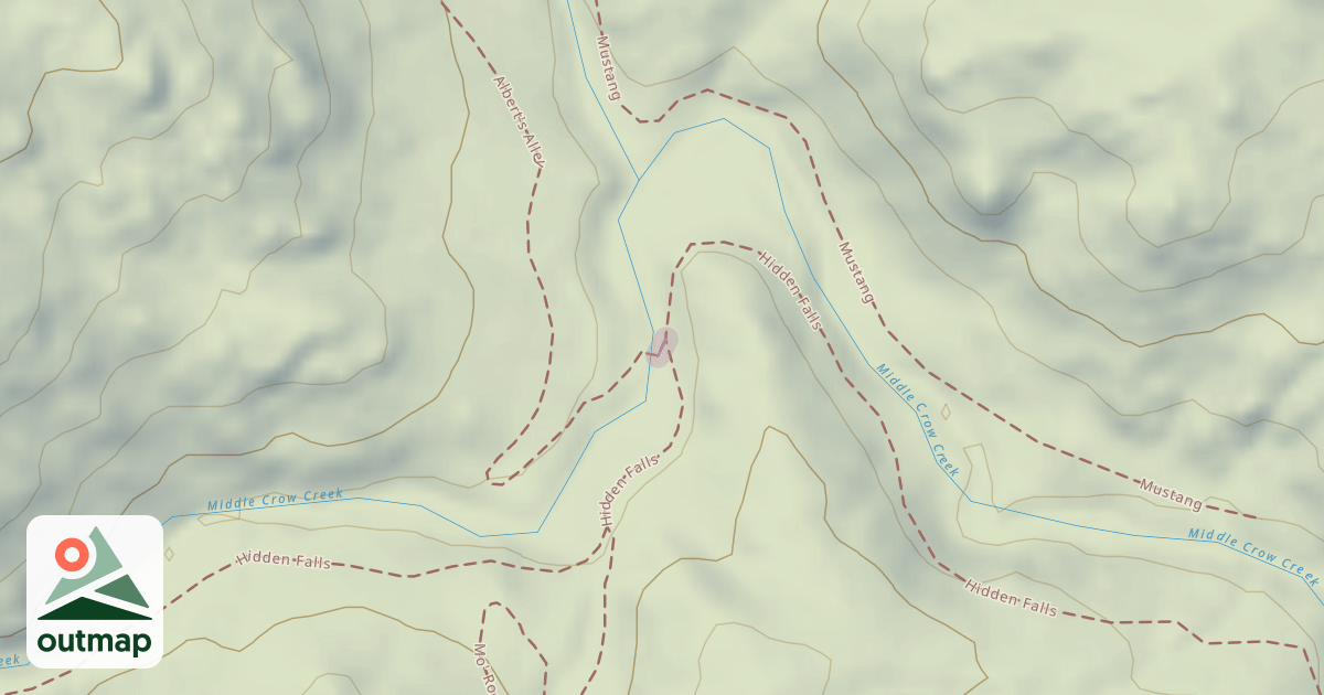 Map of Albert's Alley