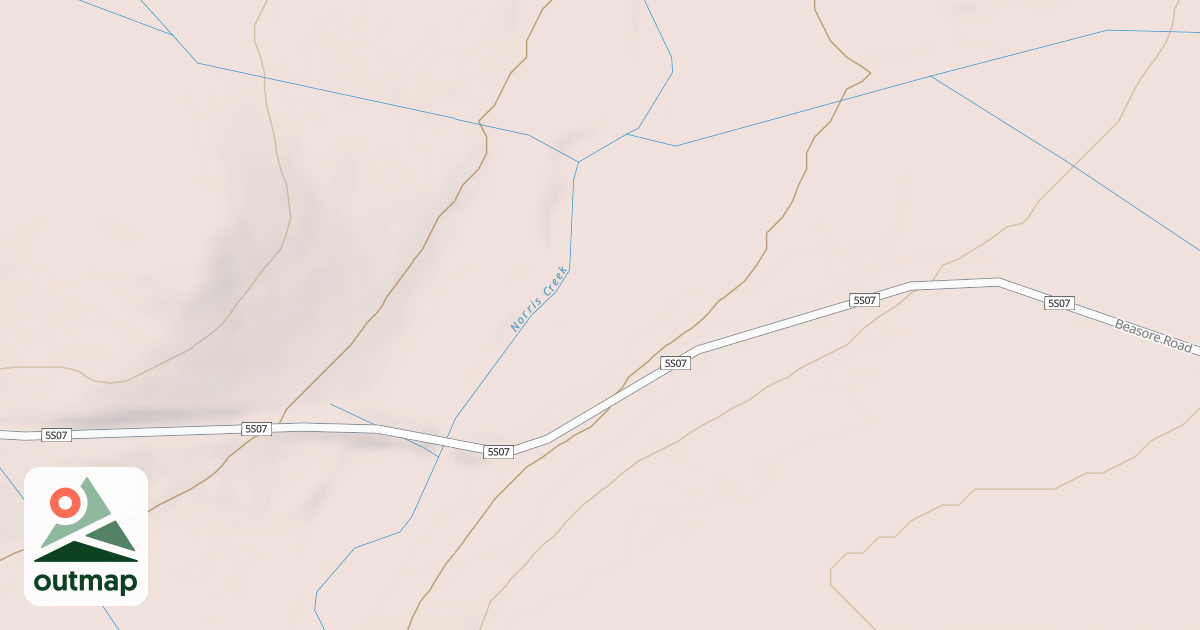 Map of BEASORE RD T4