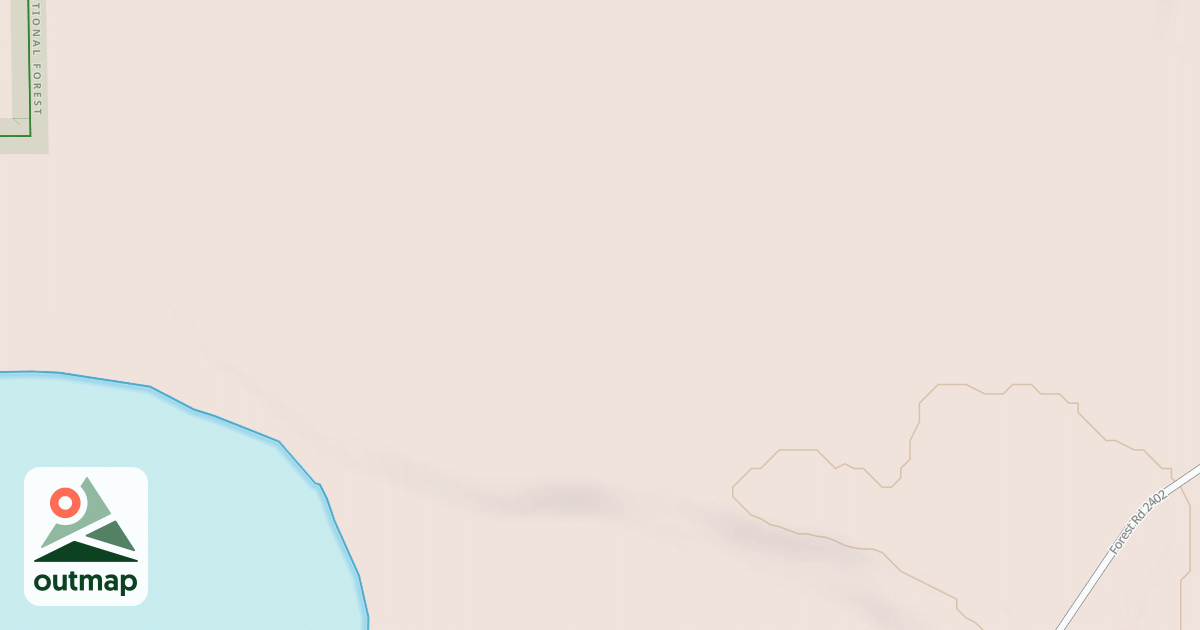Map of BIG TOO MUCH LAKE SPUR X
