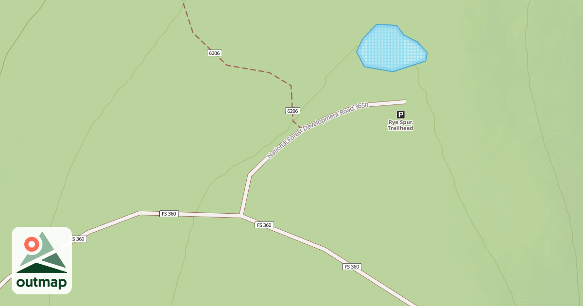 Map of 3661365 RYE SPUR PIT ACC*