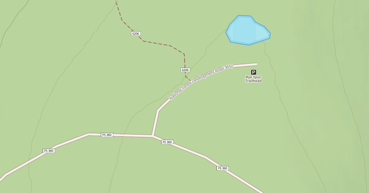 Map preview of 3661365 RYE SPUR PIT ACC*