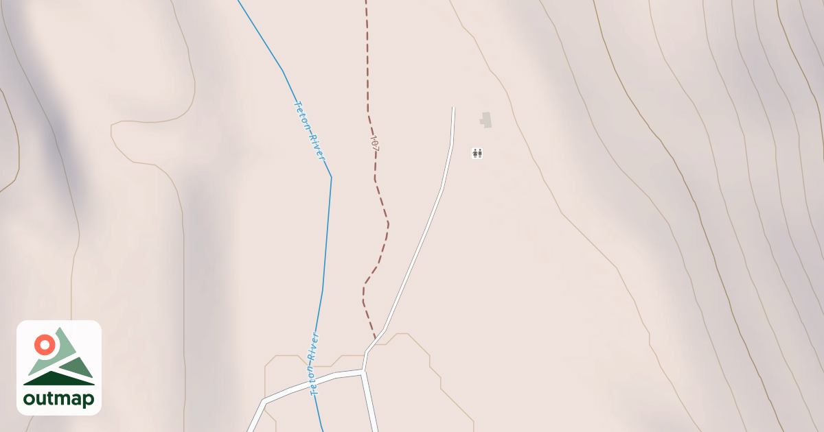 Map of WEST FORK GUARD STATION