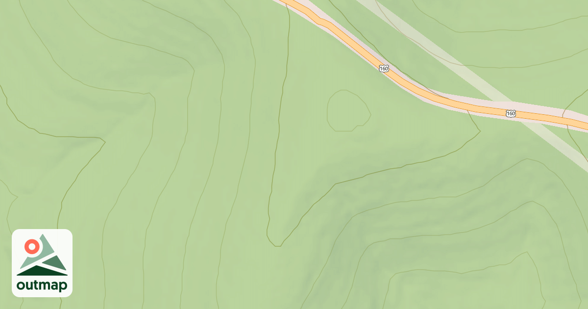 Map of DABBS RIDGE