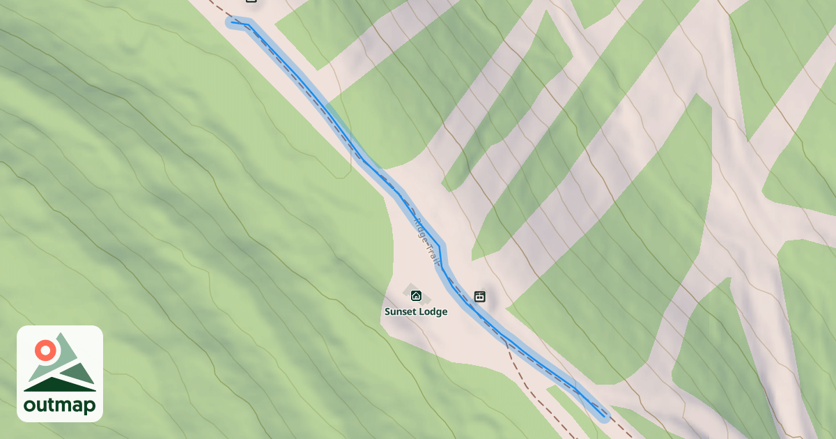 Map of Ridge Trail