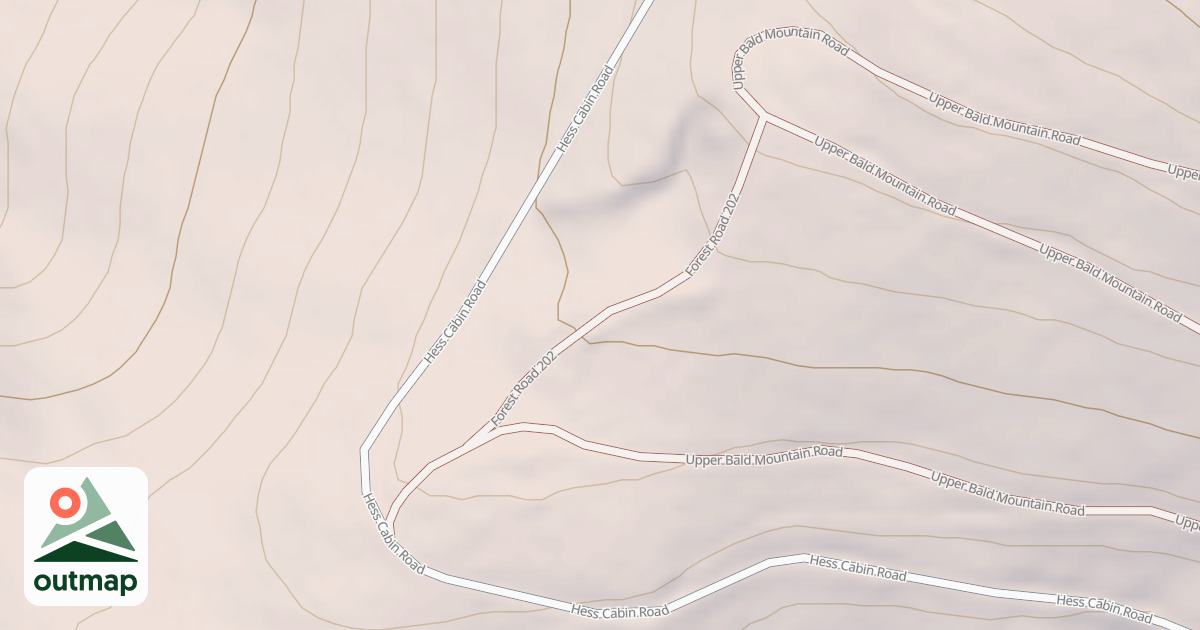 Map of USFS National Forest System Roads {2FBFF757-AE26-4798-AB0C-D378AC2BD460}