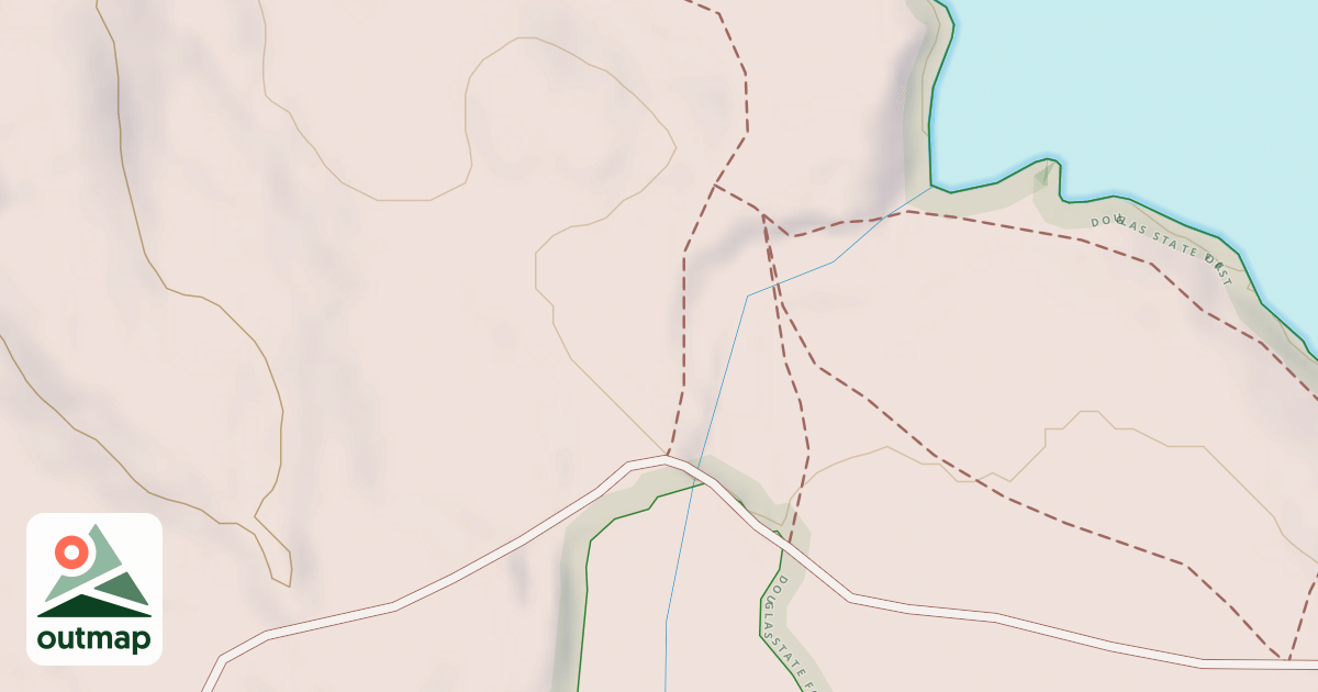 Map of Reservoir Trail