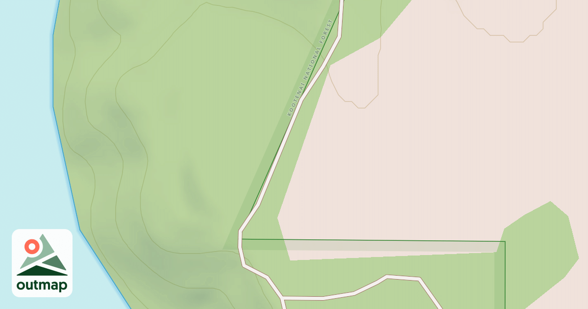 Map of Douglas Hill Ohv North Spur C