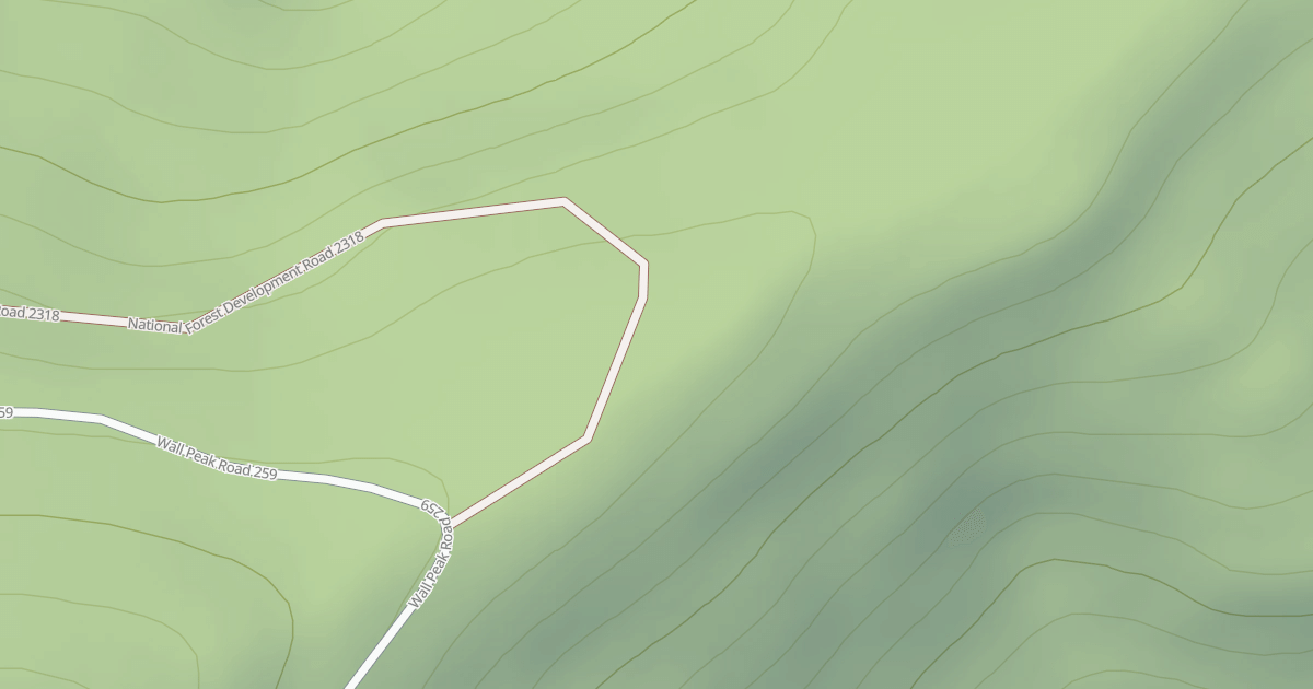 Map preview of USFS Motor Vehicle Use Map Trails 8111