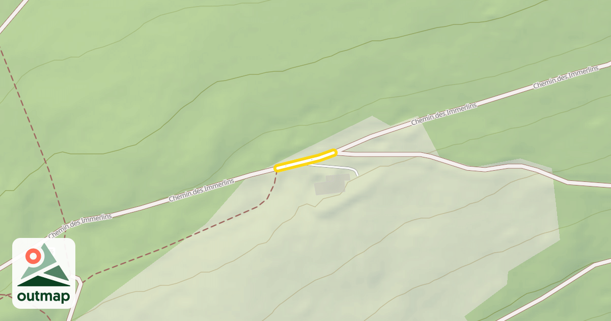 Map of Chemin des Immerlins