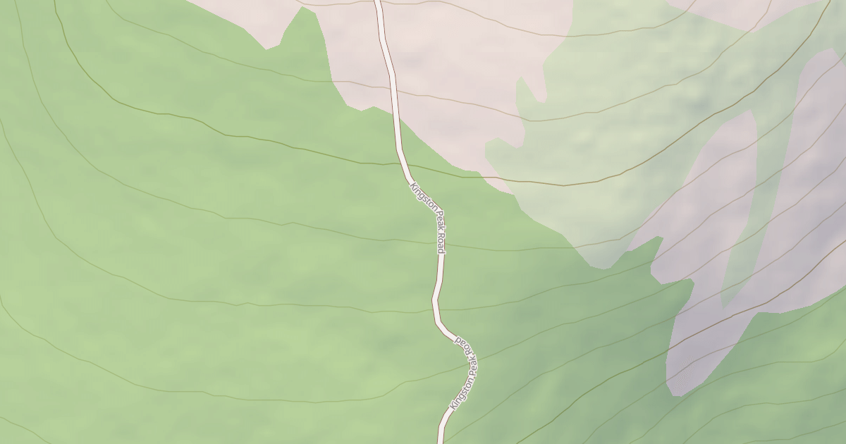 Map preview of KINGSTON PEAK