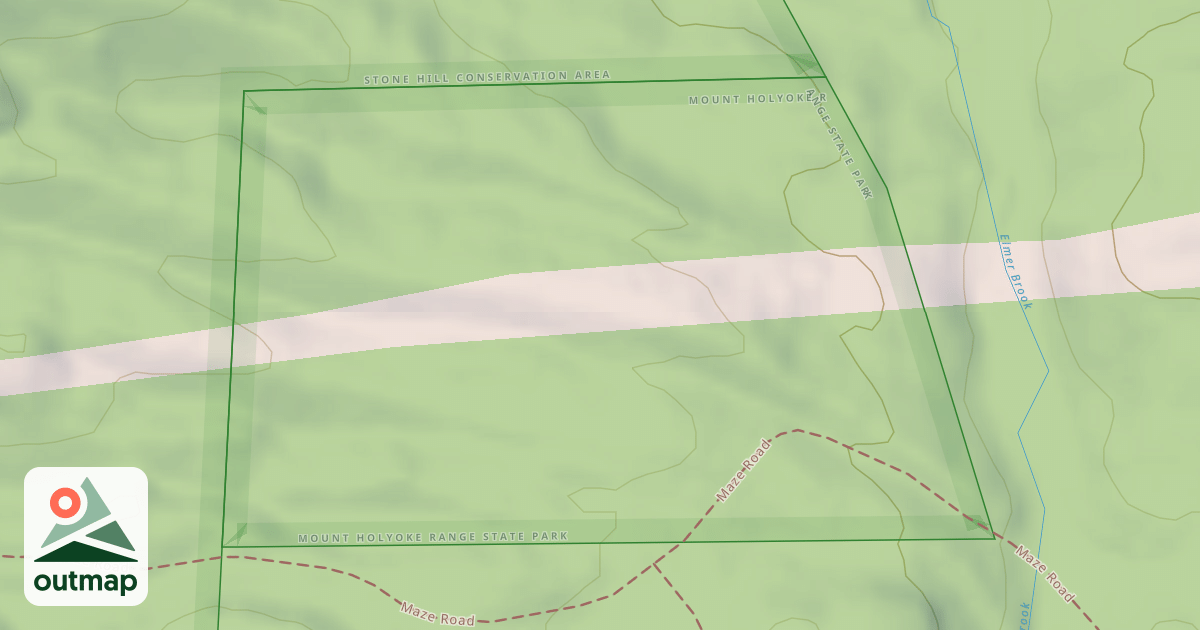 Map of Powerline Trail