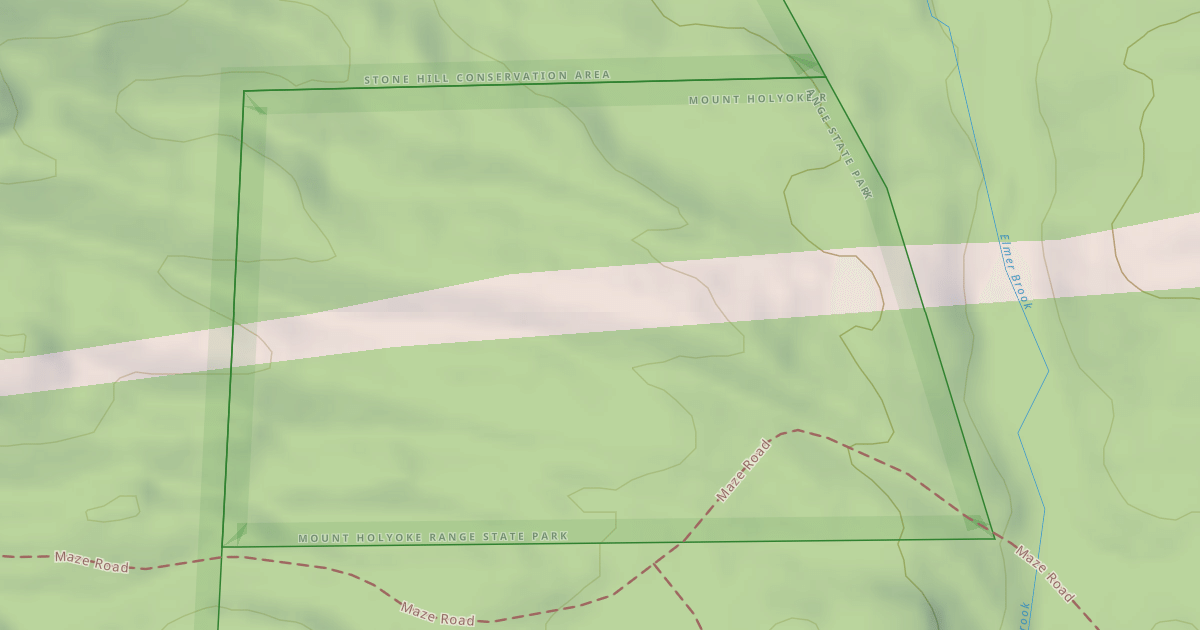 Map preview of Powerline Trail