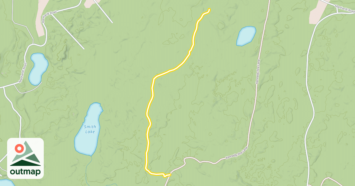 Map of Wolf Tracks