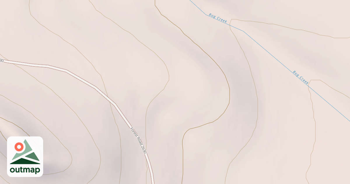 Map of USFS Motor Vehicle Use Map Roads {1536AE68-BC3D-4A76-A673-7FF96704C4C8}