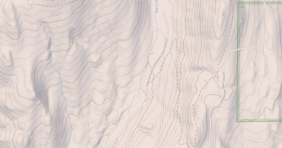 Map preview of FIRST CREEK