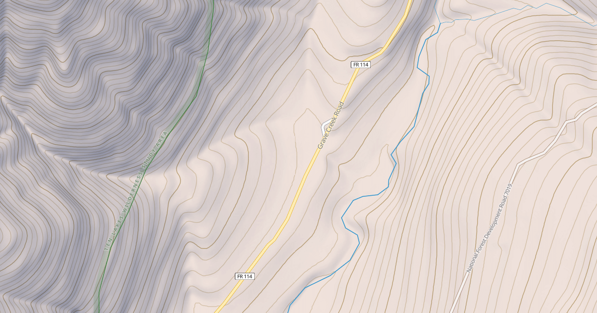 Map preview of Birch X-C Ski