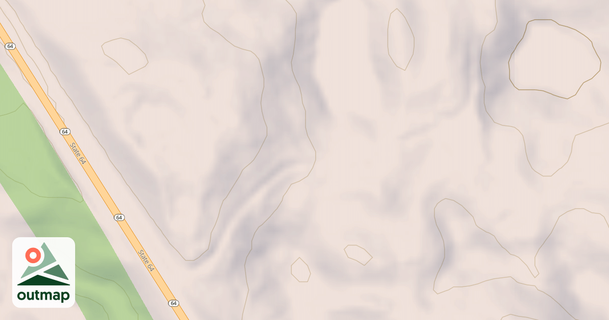 Map of Martineau Recreational Trails