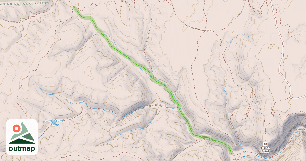 Map of AZT - Fisher Point
