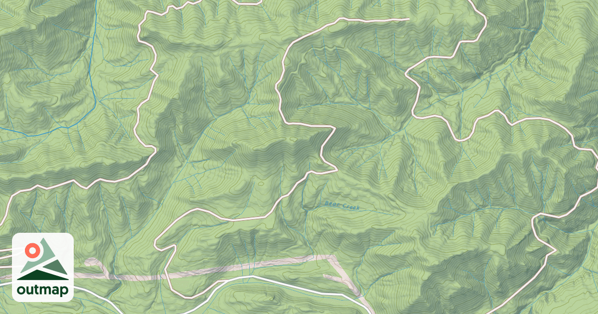 Map of USFS National Forest System Roads {D3657164-E20A-4FBC-A644-D5DCF4521C86}