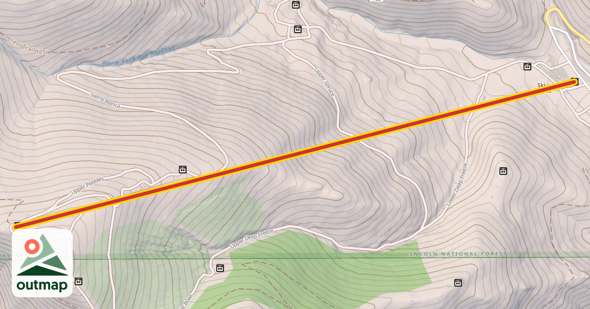 Map of Apache Arrow Gondola