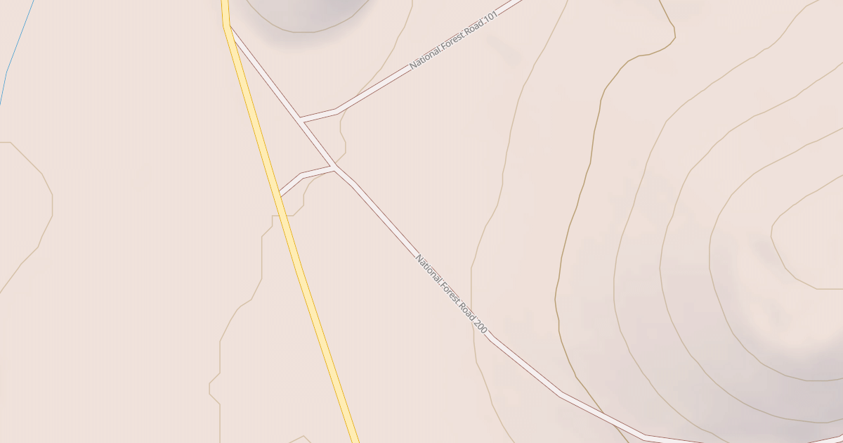 Map preview of USFS Motor Vehicle Use Map Roads {4AC5E8B7-E1FD-4A59-94B8-BC919374A5AC}