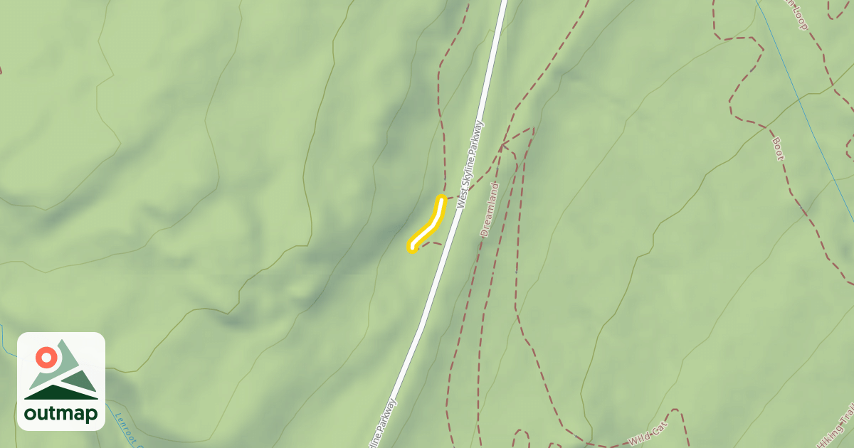 Map of Happy Camper Upper
