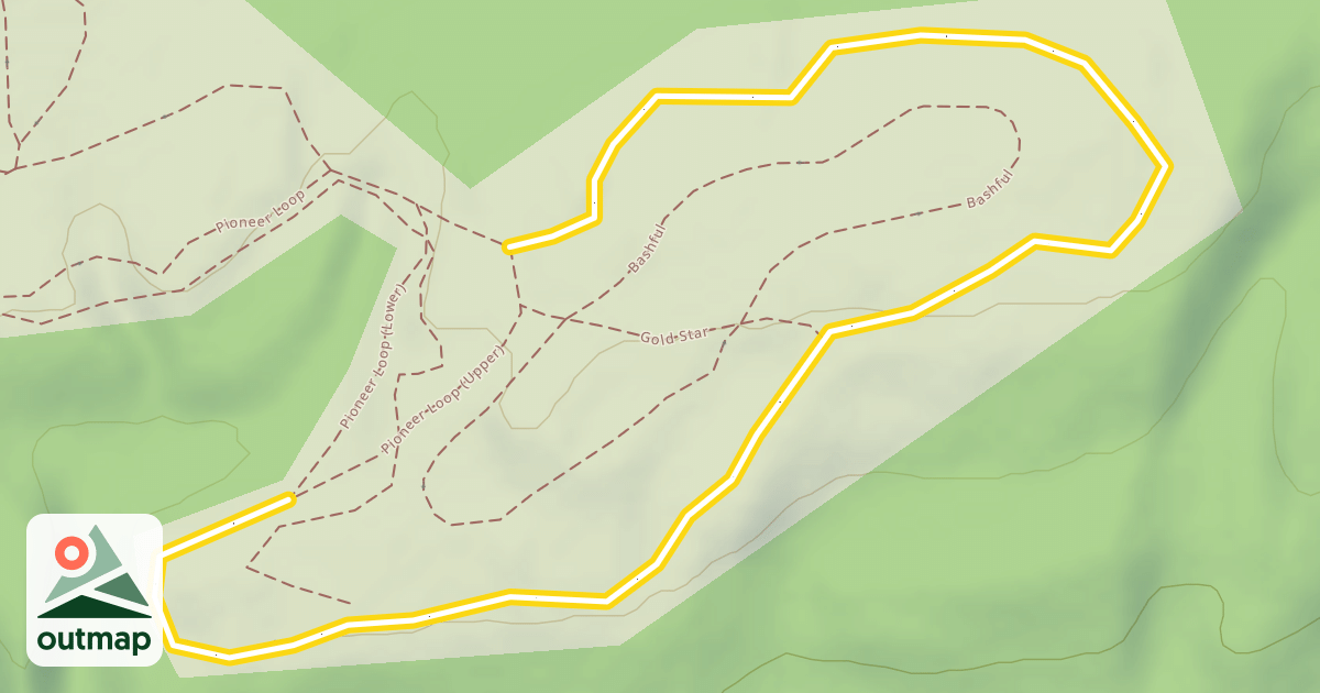 Map of Pioneer Loop